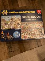 2 puzzels Jan van Haasteren, Ophalen of Verzenden, 500 t/m 1500 stukjes, Zo goed als nieuw