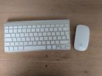 Apple Magic Keyboard A1314 + Magic Mouse A1296, Computers en Software, Toetsenbord en muis-set, Ophalen of Verzenden, Zo goed als nieuw