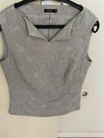 Purdey - Mouwloze zilvergrijze top maat 36, Ophalen of Verzenden, Zo goed als nieuw, Purdey, Grijs