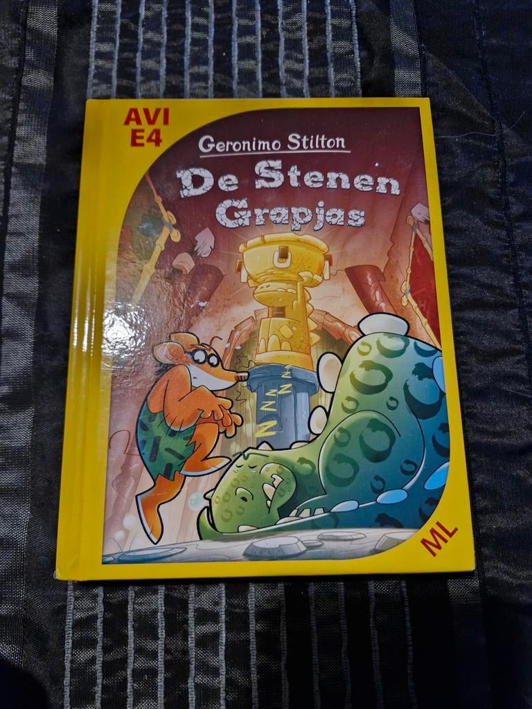 Geronimo Stilton - De stenen grapjas, Boeken, Kinderboeken | Jeugd | onder 10 jaar, Nieuw, Fictie algemeen, Ophalen of Verzenden