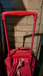 Prinsessen schooltas op wieltjes, Ophalen, Zo goed als nieuw