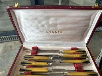 Vintage Ercuis Messen Set (9 stuks) beschikbaar voor biedingen