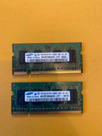 2x 1GB DDR2 geheugen PC2-6400, Computers en Software, RAM geheugen, Ophalen of Verzenden, DDR2, Desktop, Gebruikt