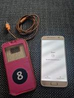 Samsung S7 Goud met hoesje en snoertje, Gebruikt, Overige kleuren, 32 GB, Ophalen of Verzenden
