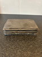 Leistenen Onderzetters - Set van 4, Ophalen, Zo goed als nieuw, Glas of Kopje