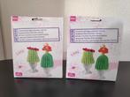 Hema haakset eierwarmer 2 stuks nieuw, Hobby en Vrije tijd, Ophalen of Verzenden, Nieuw, Haken, Wol of Garen
