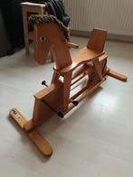 Houten hobbelpaard, Kinderen en Baby's, Speelgoed | Houten speelgoed, Ophalen, Gebruikt