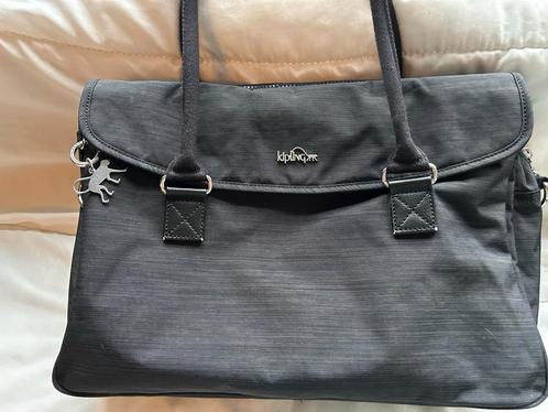 Kipling schoudertas/werktas , zwart, geen gebreken, Sieraden, Tassen en Uiterlijk, Tassen | Damestassen, Zo goed als nieuw, Handtas