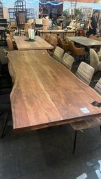 Boomstamtafel acacia hout (outlet), Ophalen, Zo goed als nieuw