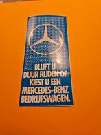 Mercedes Benz sticker, Ophalen of Verzenden