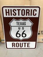 Historic texas USA road street sign bord vintage borden, Reclamebord, Gebruikt, Ophalen of Verzenden, Info@americansaleshop.nl