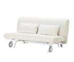 Ikea PS Murbo slaapbank wit, 160 cm, Wit, Zo goed als nieuw, Ophalen