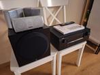 Sub woofer Yamaha & AV receiver Denon, Zo goed als nieuw, 120 watt of meer, Yamaha, Ophalen