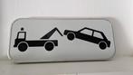 Frans verkeersbord wegsleep bord auto weg sleep verkeersbord, Ophalen of Verzenden