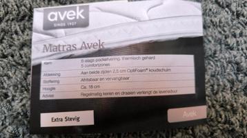 Avek Ninety Boxspring matras 90x200 extra stevig beschikbaar voor biedingen