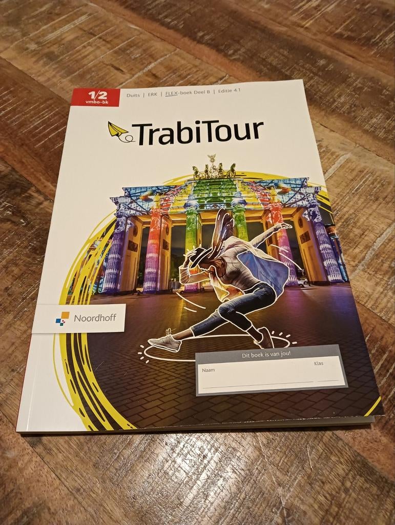 Trabitur VMBO-bk 1/2 - Duits boek, Boeken, Schoolboeken, VMBO, Duits, Ophalen of Verzenden, Zo goed als nieuw