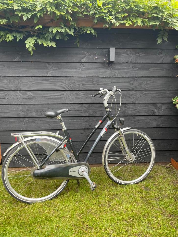 Damesfiets Giant, Fietsen en Brommers, Fietsen | Dames | Damesfietsen, Gebruikt, Giant, Versnellingen, 53 tot 56 cm, Ophalen