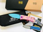 WE Knife Co. Dessert Warrior Banter Knife Pink G-10 Donut, Vintageknives.nl, Verzenden, Nieuw, Maarten@Vintageknives.nl