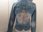 Super leuk jeans jasje, Ophalen of Verzenden, Zo goed als nieuw, Maat 36 (S), Blauw