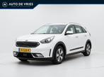 Kia Niro 1.6 GDi Hybrid Automaat DynamicLine | Half leder |, Gebruikt, Lichtsensor, Leder en Stof, Wit