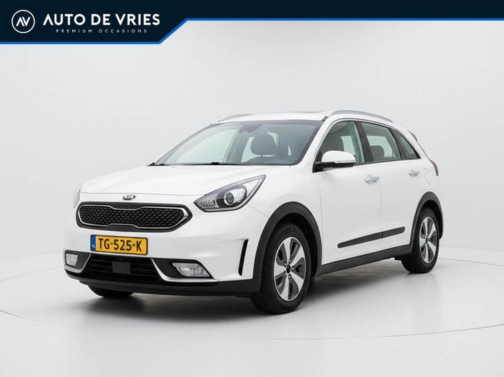 Kia Niro 1.6 GDi Hybrid Automaat DynamicLine | Half leder |, Auto's, Kia, Bedrijf, Te koop, Niro, ABS, Achteruitrijcamera, Airbags