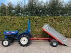 Iseki minitractor met kipekar|4x4| 16PK| Hydrauliek-topStang, Ophalen, Overige typen