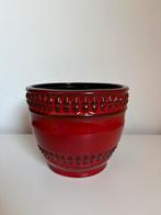 Mooie rode bloempot, Antiek en Kunst, Ophalen