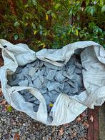 Restpartij leisteen voor in de tuin, Tuin en Terras, Grind, Keien en Split, Ophalen, Zo goed als nieuw