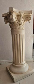 Griekse plantenzuil / sokkel - 78cm hoog, Huis en Inrichting, Woonaccessoires | Zuilen en Pilaren, Ophalen, Gebruikt