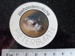 sticker zeehondencreche pieterburen logo zeehond vintage, Ophalen of Verzenden, Zo goed als nieuw, Bedrijf of Vereniging