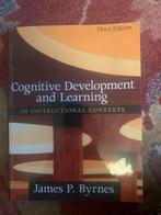 Cognitive Development and Learning, 3e editie, Boeken, Ophalen of Verzenden, Zo goed als nieuw, Ontwikkelingspsychologie