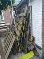 Schutting hout gratis ophalen, Ophalen of Verzenden, Zo goed als nieuw, Hout