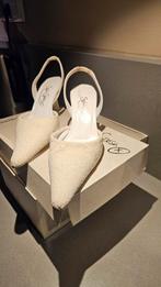 Chique schoenen met kleine glitter ecru  maat 37, Ophalen of Verzenden