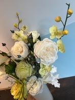 Boeket zijden bloemen, Huis en Inrichting, Woonaccessoires | Kunstplanten en Kunstbloemen, Ophalen of Verzenden, Zo goed als nieuw