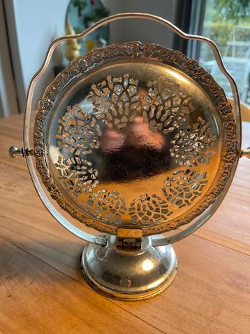 vintage  opvouwbare etagère van Queen Anne beschikbaar voor biedingen