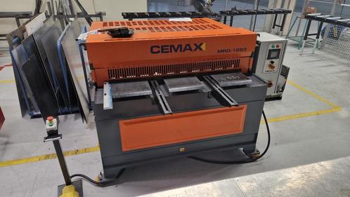 Jong gebruikte Cemax MRD-128-3 plaatschaar, Zakelijke goederen, Machines en Bouw | Metaalbewerking, Ophalen