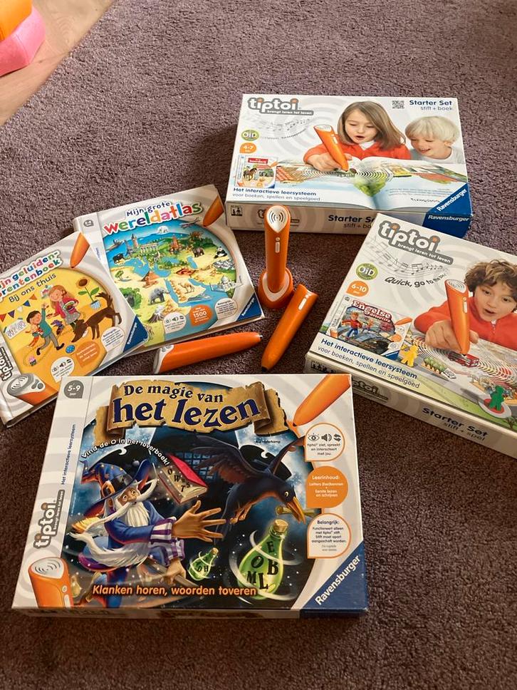 Tiptoi Spellen Collectie, Kinderen en Baby's, Speelgoed | Educatief en Creatief, Gebruikt, Ophalen
