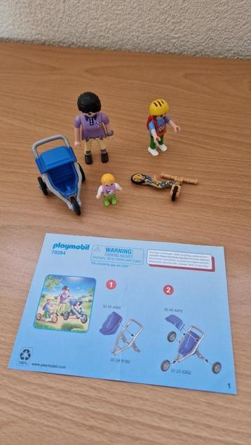 Playmobil mama met kinderen 70284 Compleet! beschikbaar voor biedingen