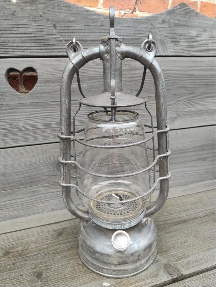 Frowo olielamp stormlantaarn, Antiek en Kunst, Antiek | Lampen, Ophalen of Verzenden
