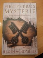 Het Petrus Mysterie - Jeroen Windmeijer, Boeken, Thrillers, Ophalen of Verzenden, Zo goed als nieuw, Jeroen Windmeijer, Nederland