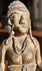 Antiek Indiaas bronzen beeld van Guru Acharya (Ayurvedisch), Antiek en Kunst, Verzenden