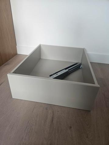 IKEA komplement lade grijsbeige voor Pax kast 50x58 cm