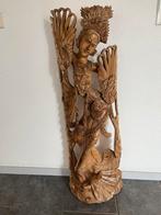 Handgesneden balinese godin, Ophalen