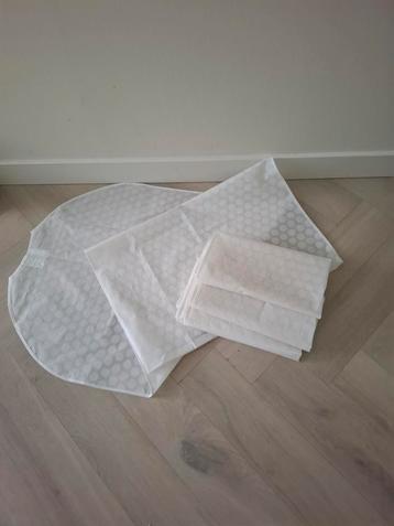 4 lange kledinghoezen. 130cm. beschikbaar voor biedingen