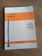 Intrada - Jan van Beekum (lesboek klarinet), Boeken, Ophalen of Verzenden