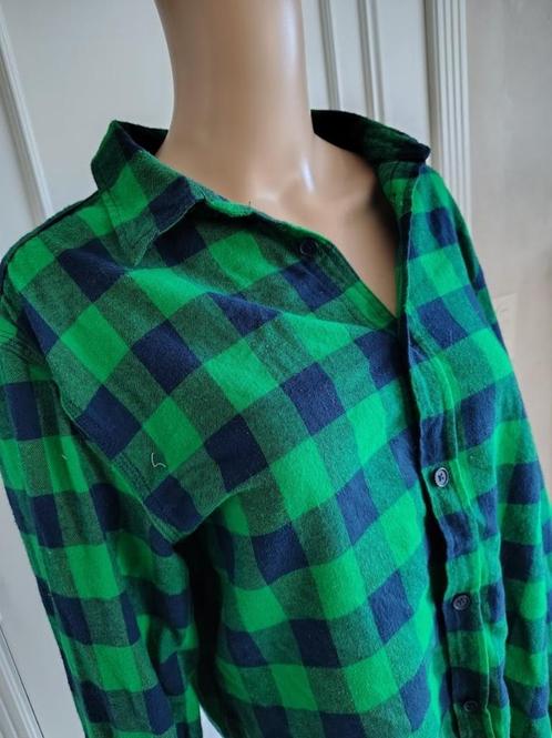 vintage geruit hemd, Kleding | Dames, Blouses en Tunieken, Zo goed als nieuw, Maat 38/40 (M), Verzenden