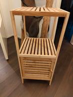 Bamboe Badkamerkastje, Huis en Inrichting, Kasten | Overige, Ophalen, Zo goed als nieuw