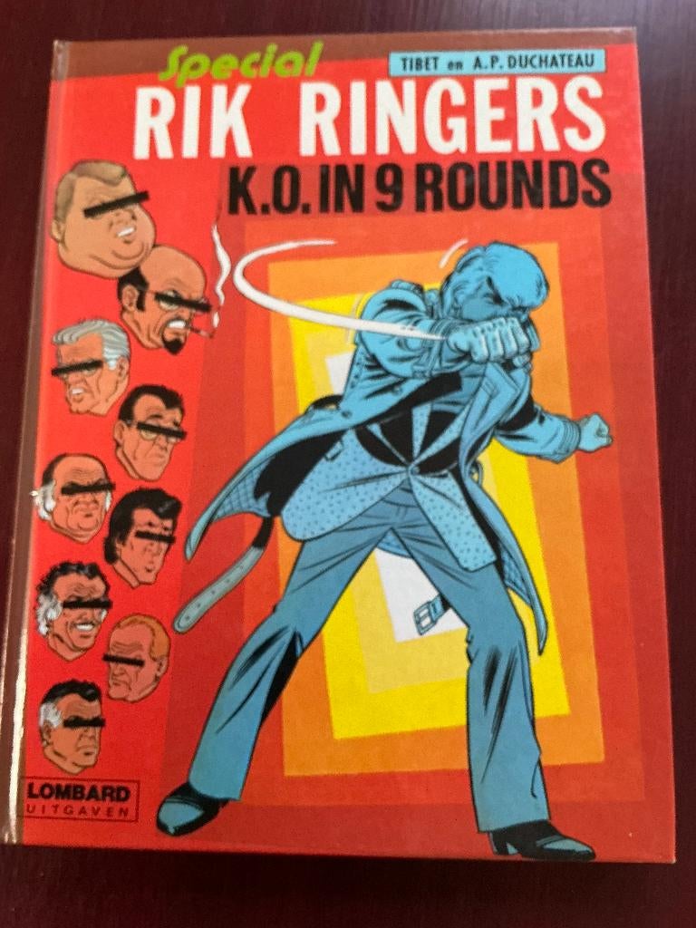 Rik Ringers, Eén stripboek, Ophalen of Verzenden, Gelezen