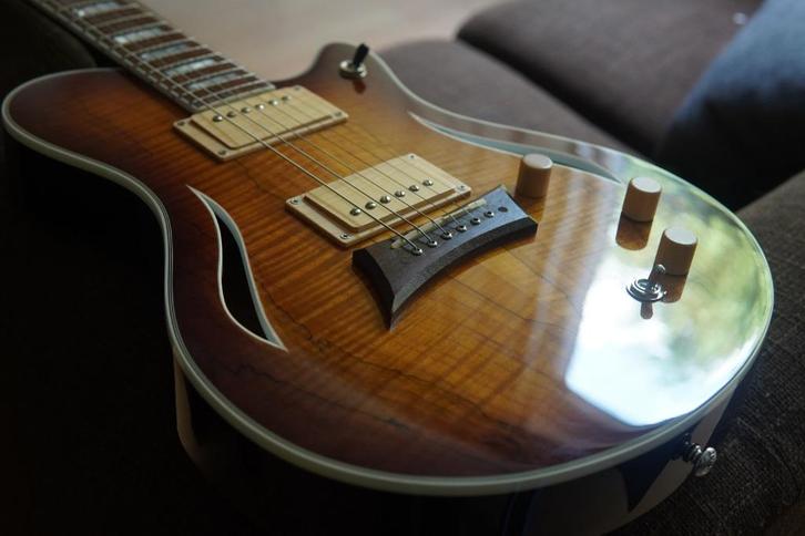 Hybrid Special, Muziek en Instrumenten, Snaarinstrumenten | Gitaren | Elektrisch, Zo goed als nieuw, Semi-solid body, Overige merken
