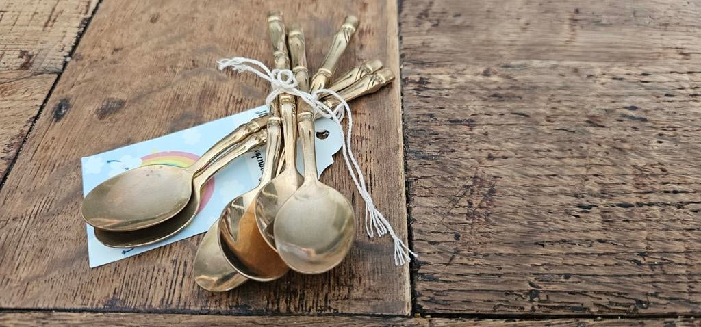 Antieke mokka lepeltjes, Antiek en Kunst, Antiek | Bestek, Ophalen of Verzenden